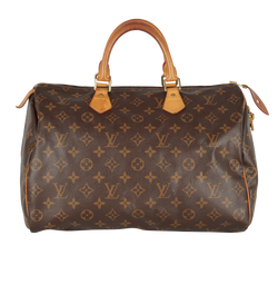 Louis Vuitton Speedy 35, Canvas, Monogram, DU4131(2011), 2*